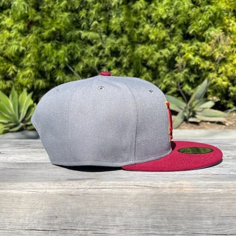 New Era LA Storm Gray/Cardinal Cardinal-Gold 950
