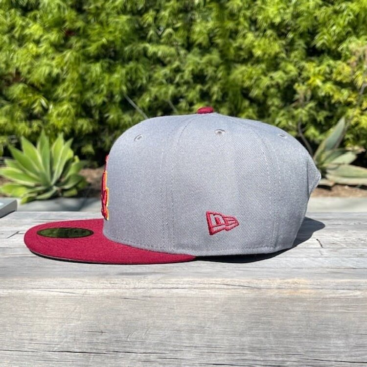 New Era LA Storm Gray/Cardinal Cardinal-Gold 950