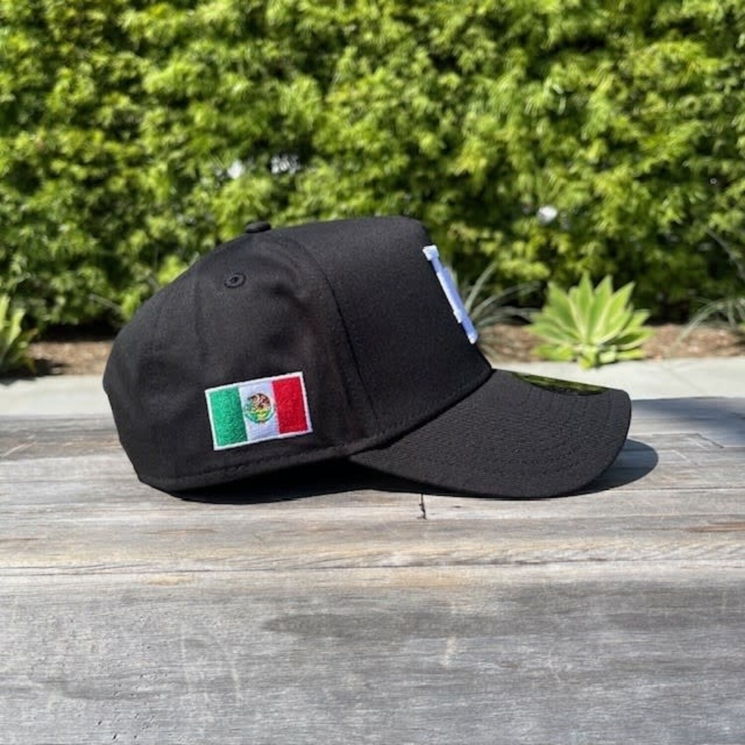 LA Black Mexico Flag 940 A-Frame Snapback - The Locker Room of Downey