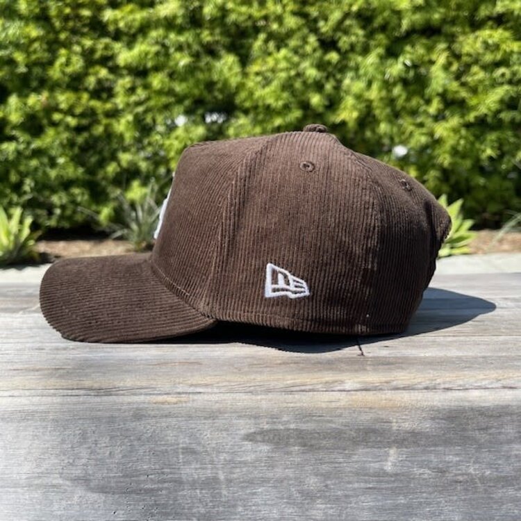 New Era LA Dodgers Brown Corduroy 940 A-Frame