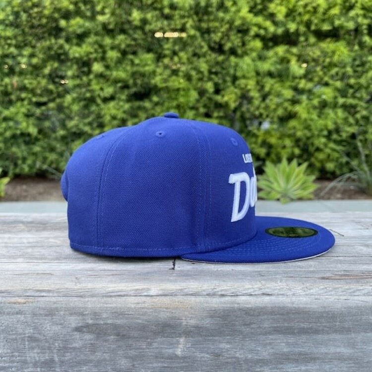 New Era LA Royal White Script 950 Snapback