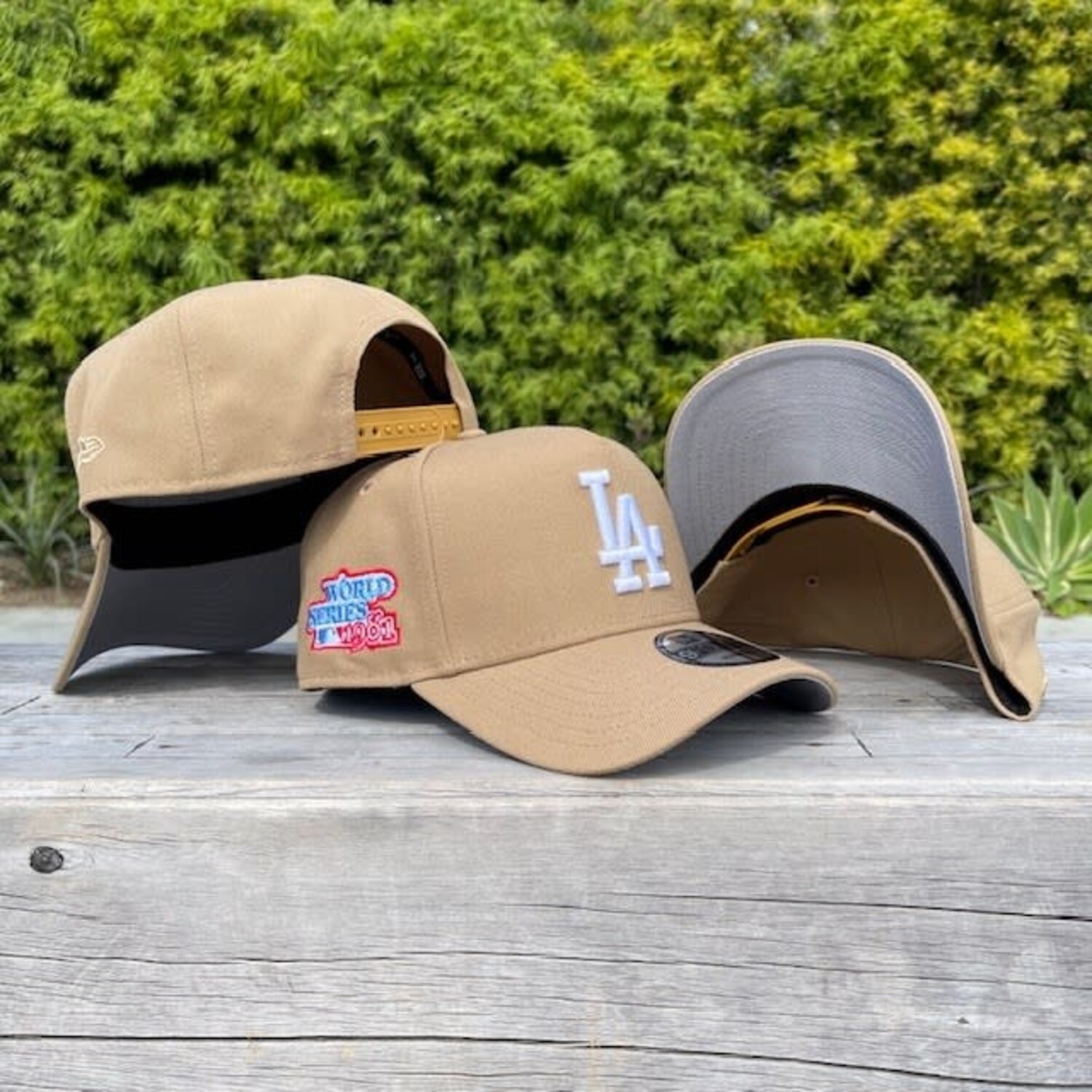 帽子 Mondaysuck LA logo cap khaki Mondaysuck LA Dodgers Cap キャップ 帽子 Mondaysuck LA logo cap