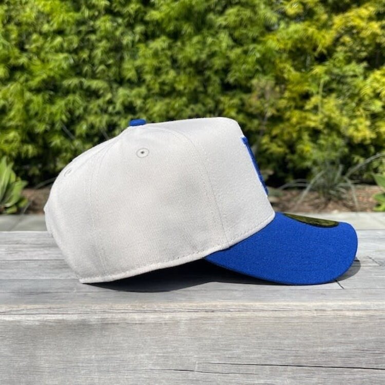 New Era LA Dodgers Stone/Royal White Outline 940 A-Frame