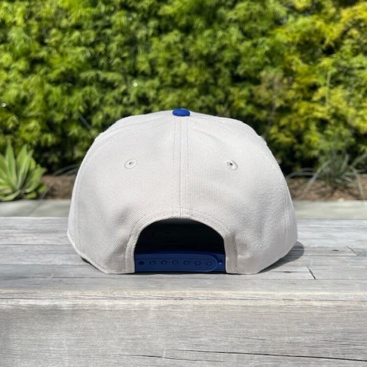 New Era LA Dodgers Stone/Royal White Outline 940 A-Frame