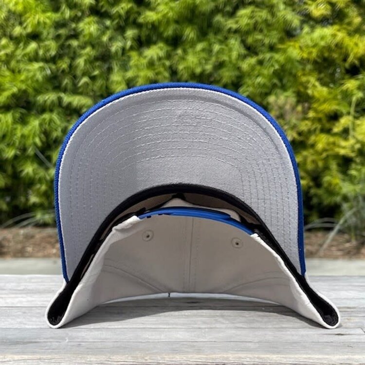 New Era LA Dodgers Stone/Royal White Outline 940 A-Frame