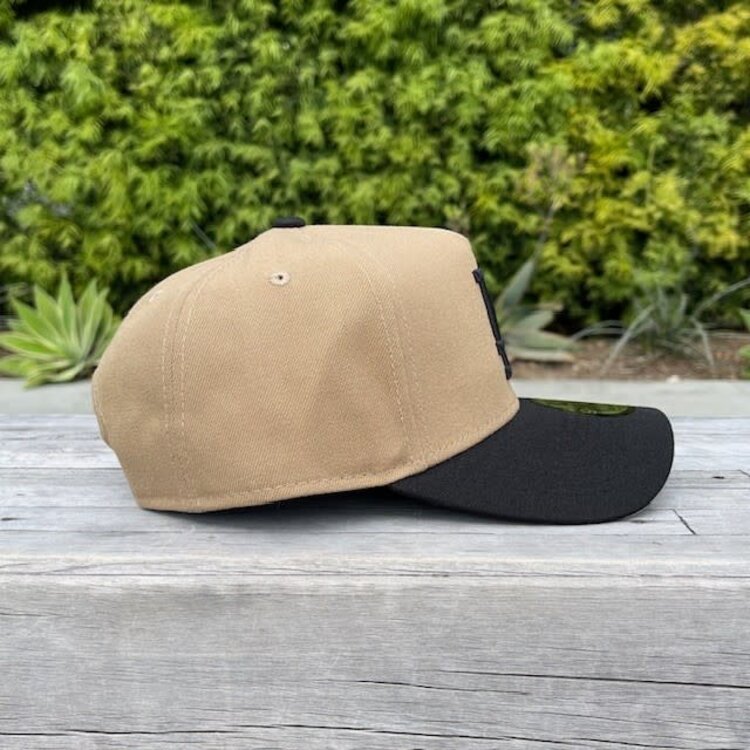 New Era LA Dodgers Khaki/Black 940 A-Frame