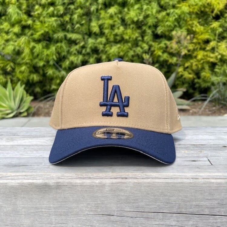 New Era LA Khaki/Dark Blue 940 A-Frame