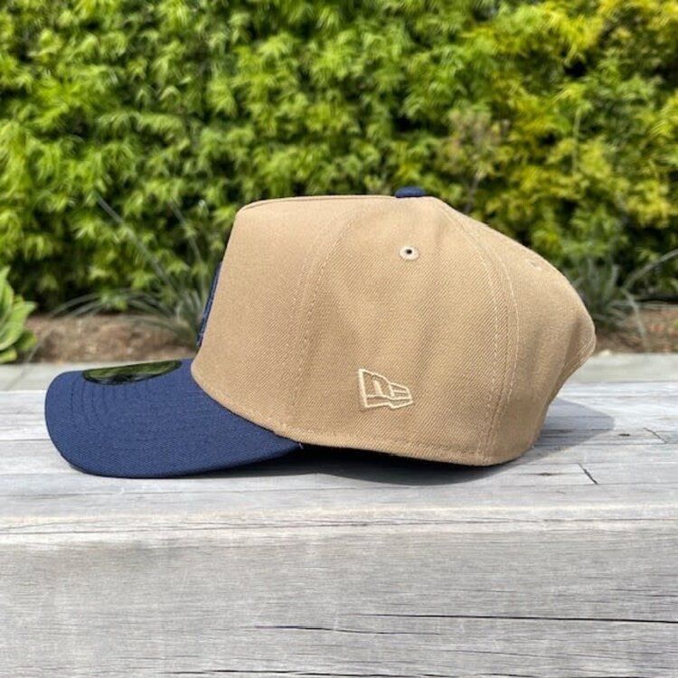 New Era LA Khaki/Dark Blue 940 A-Frame