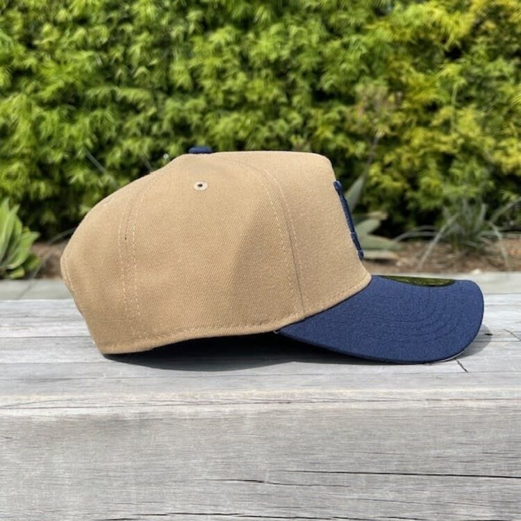 New Era LA Khaki/Dark Blue 940 A-Frame