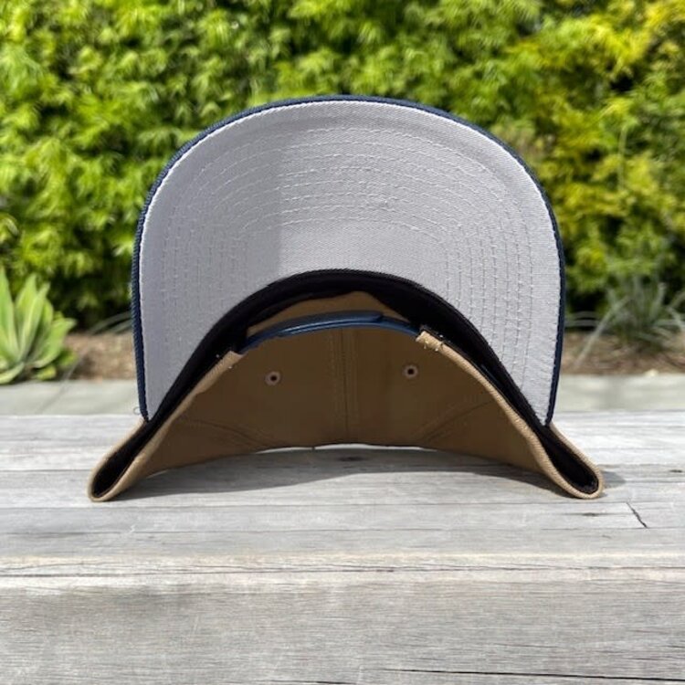 New Era LA Khaki/Dark Blue 940 A-Frame