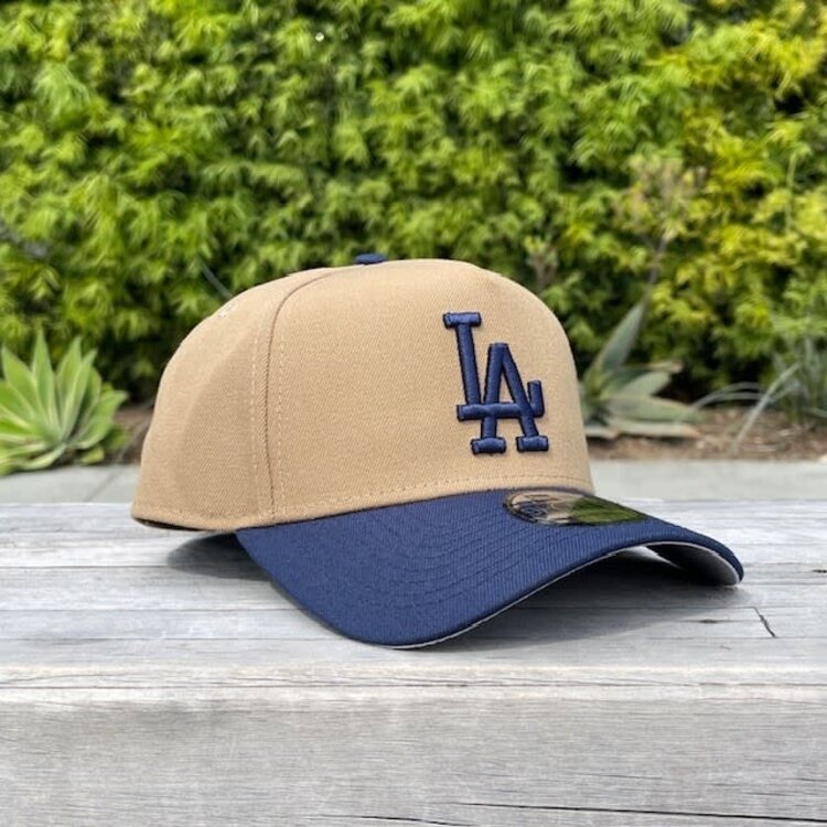 New Era LA Khaki/Dark Blue 940 A-Frame