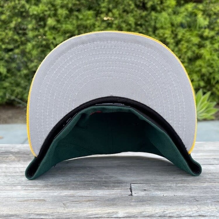 New Era Caneros Green/Gold Swinging Bird