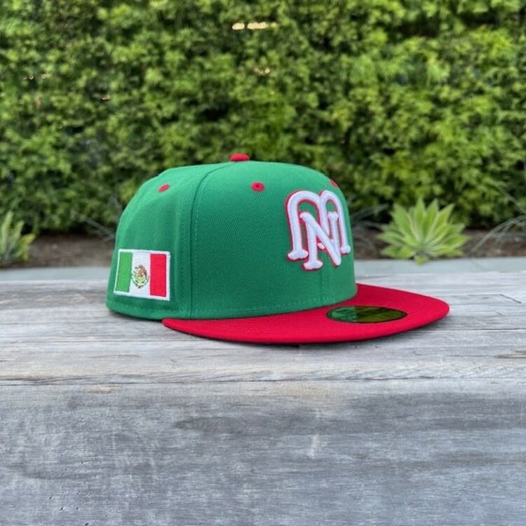 New Era Mayos de Navojoa MN Green/Red MX Flag