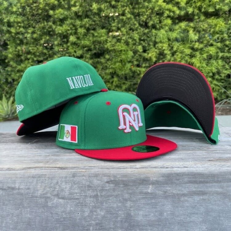 New Era Mayos de Navojoa MN Green/Red MX Flag