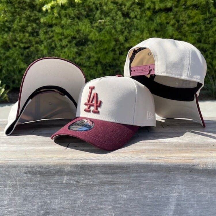 New Era LA Stone/Maroon 940 A-Frame