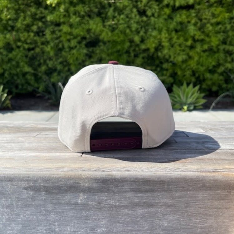 New Era LA Stone/Maroon 940 A-Frame