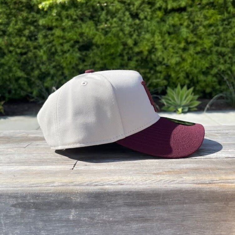 New Era LA Stone/Maroon 940 A-Frame