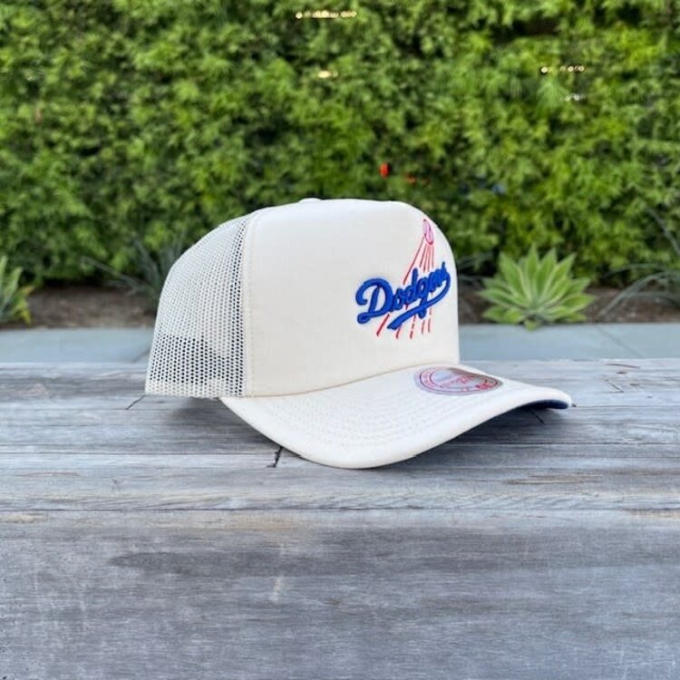 Mitchell and Ness LA Evergreen Trucker Coop Snapback