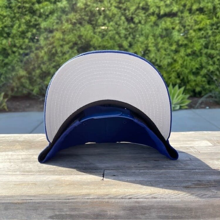 New Era LA Sugar Skull Royal Snapback