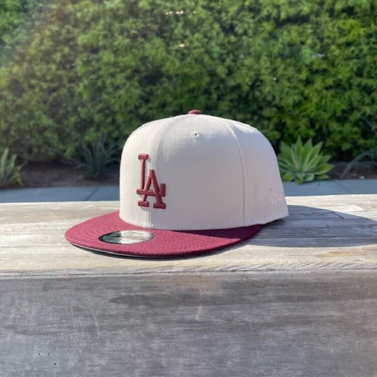 New Era LA Natural/Maroon 950 Snapback