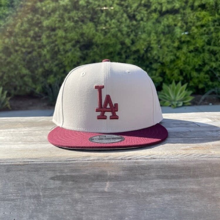 New Era LA Natural/Maroon 950 Snapback