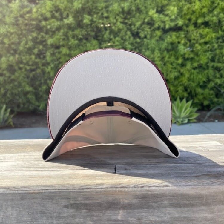 New Era LA Natural/Maroon 950 Snapback