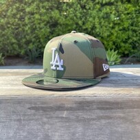 New Era LA Dodgers Woodland Camo 950 Snapback