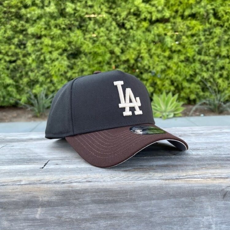 New Era LA Dodgers Black/Brown Ivory 940 A-Frame