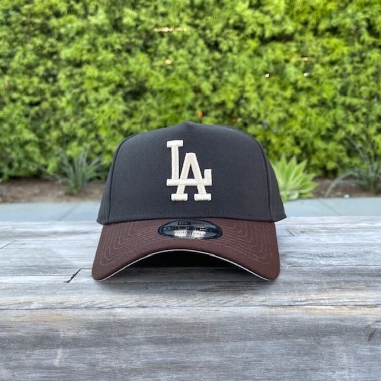 New Era LA Dodgers Black/Brown Ivory 940 A-Frame