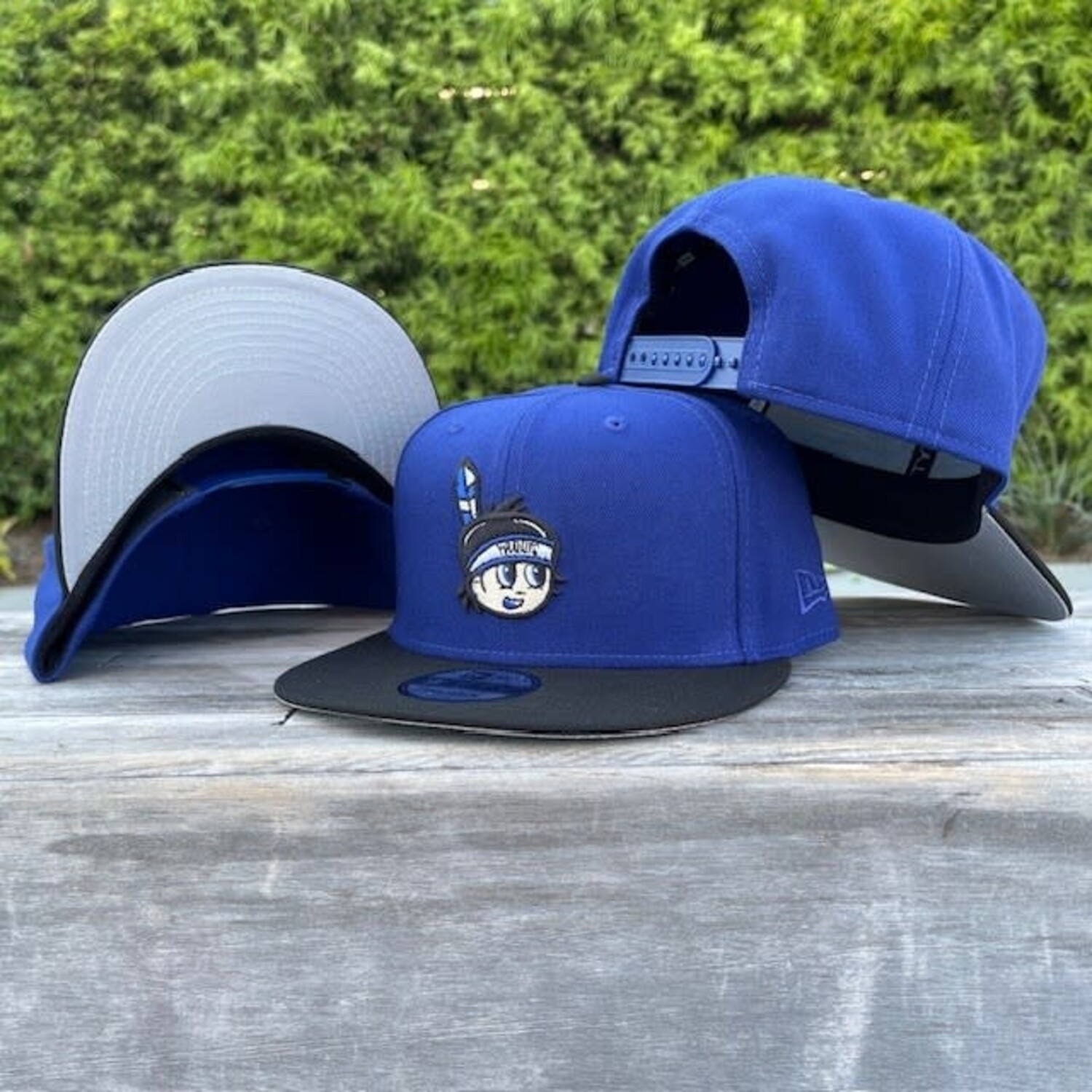 【おまけ付】 The - Snapback 950 Face Royal/Black Yaquis Locker Downey of Room 帽子