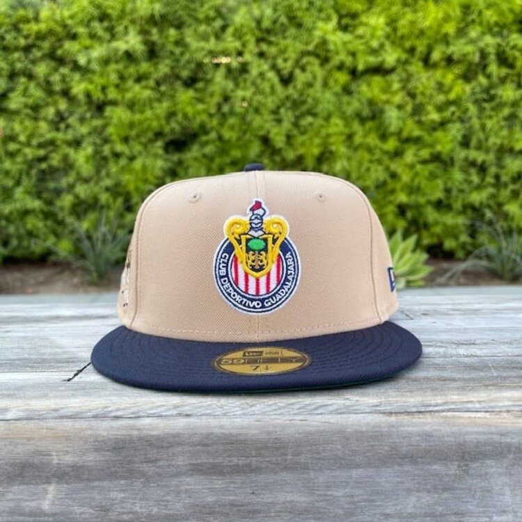 New Era Chivas Official Logo Khaki/Navy Goat SidePatch