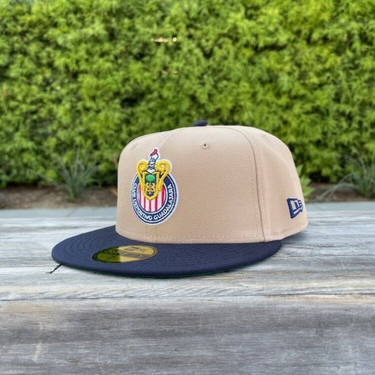 New Era Chivas Official Logo Khaki/Navy Goat SidePatch