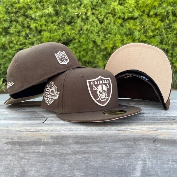 New Era Raiders Brown 50 Years