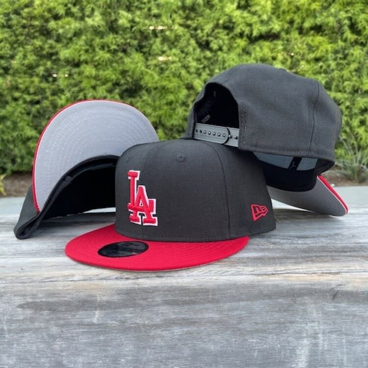 New Era LA Black/Red Red-White Gray UV 950 Snapback