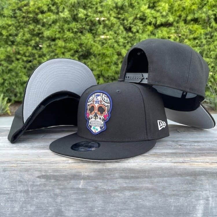 New Era LA Sugar Skull Black Snapback