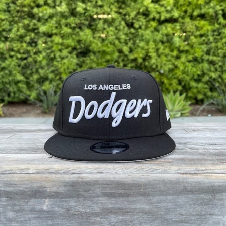 New Era LA Black White Script 950 Snapback