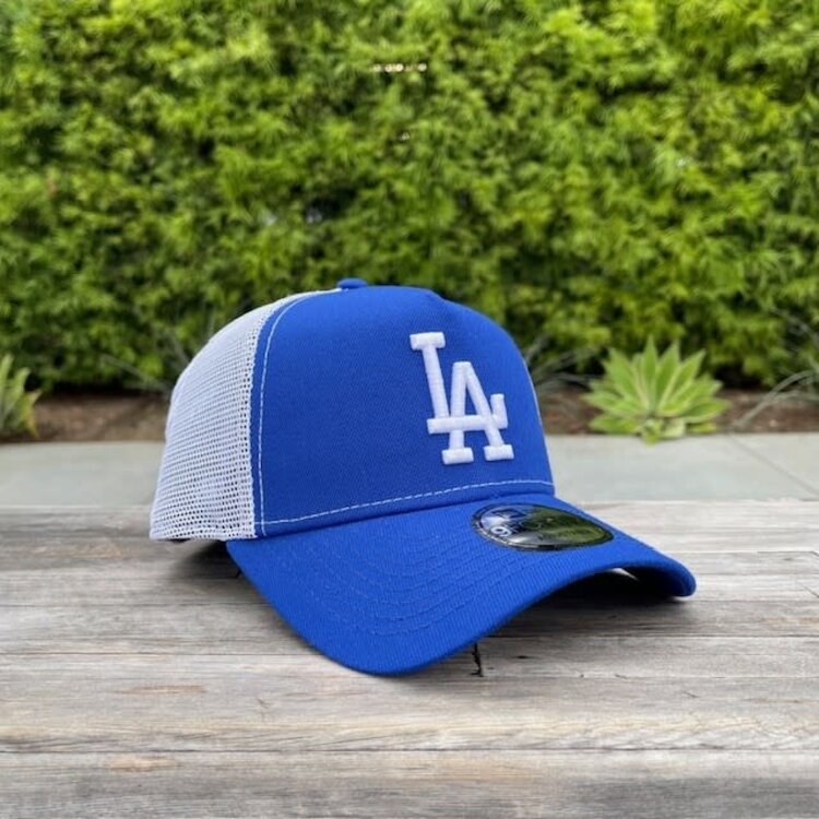 New Era LA Royal White Trucker Mesh 940 AF
