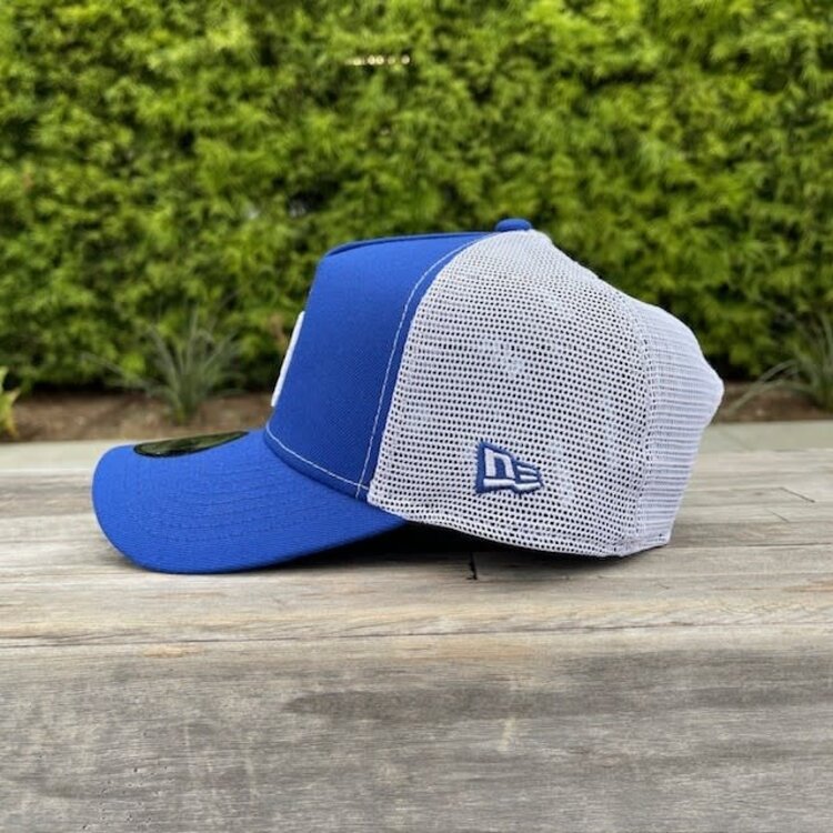 New Era LA Royal White Trucker Mesh 940 AF
