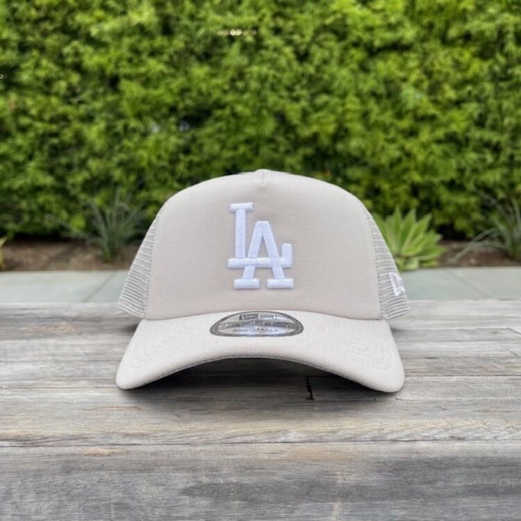 New Era LA Stone Foam Front Trucker Mesh 940  A-Frame