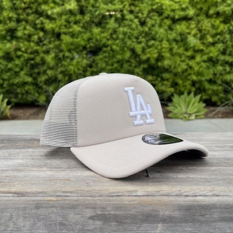 New Era LA Stone Foam Front Trucker Mesh 940  A-Frame