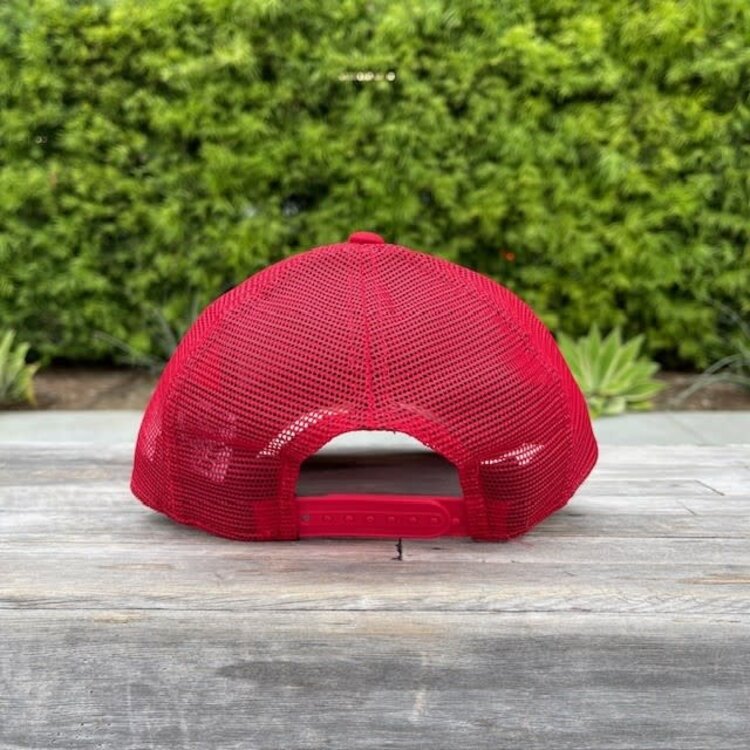 New Era LA Red Trucker Mesh 940 A-Frame