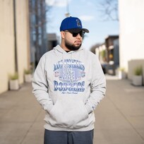 New Era LA Dodgers Men's NE Sum Class Gray P/O Hoodie