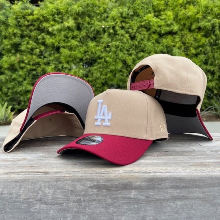 New Era LA Camel/Cardinal 940 A-Frame