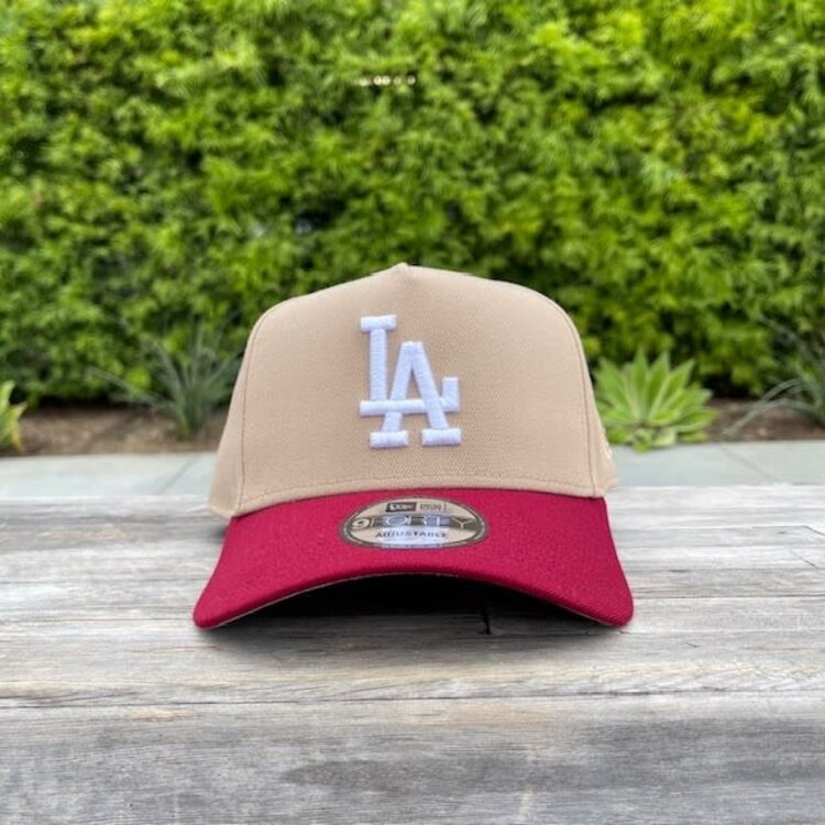 New Era LA Camel/Cardinal 940 A-Frame