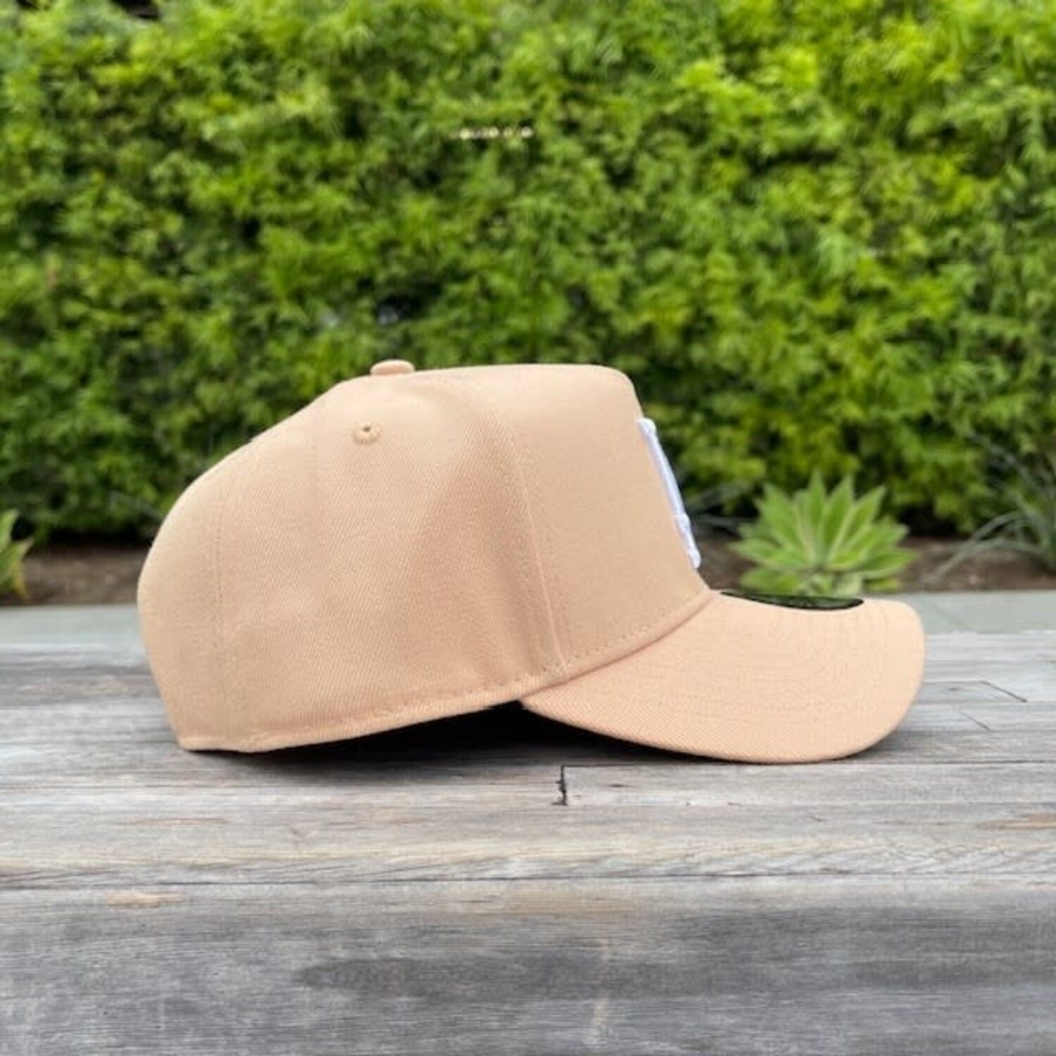 LA Pecan White 940 A-Frame Snapback - The Locker Room of Downey