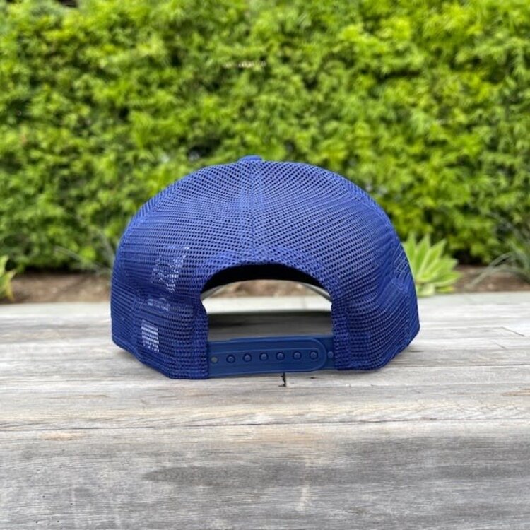 New Era LA Royal Foam Front Trucker Mesh 940  A-Frame