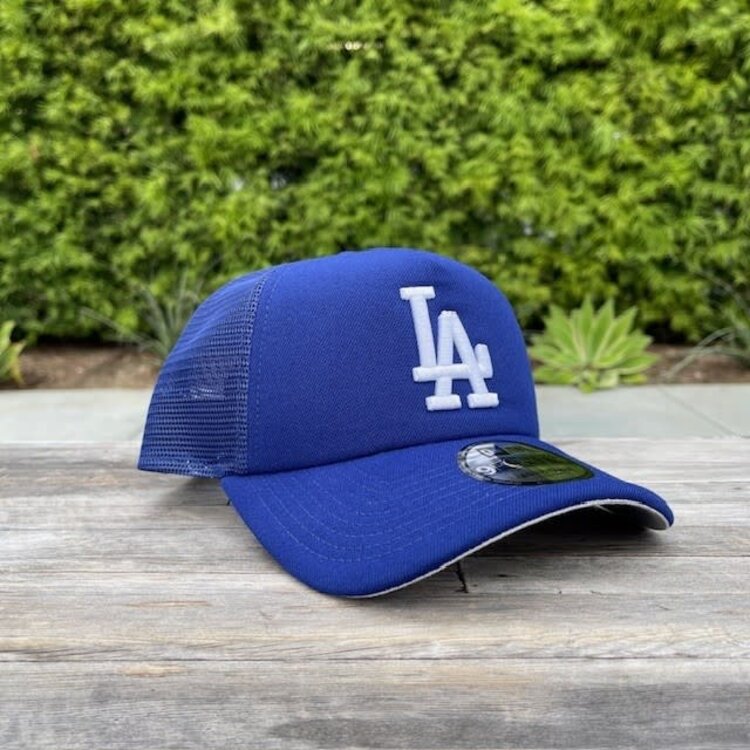 New Era LA Royal Foam Front Trucker Mesh 940  A-Frame