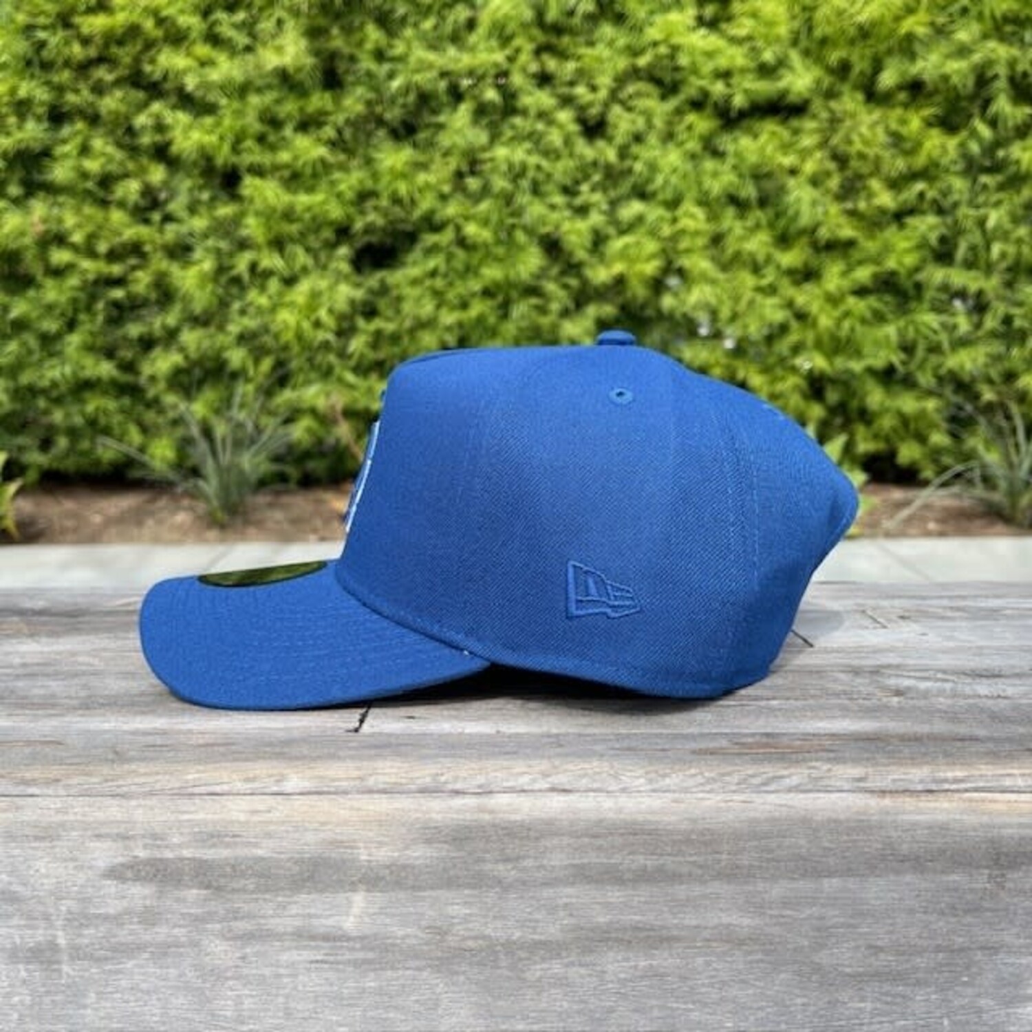 LA Indigo White Outline 940 AF Snapback - The Locker Room of Downey