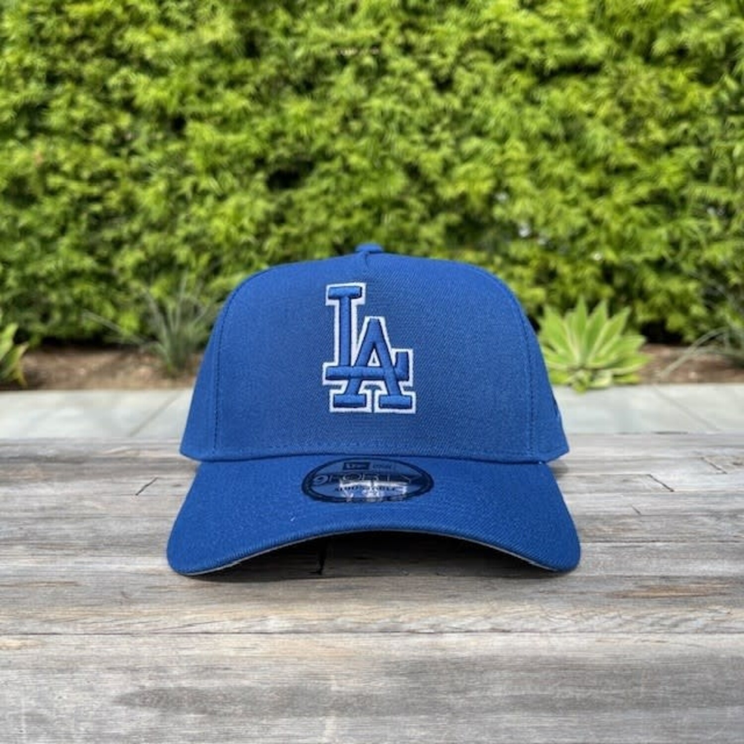 LA Indigo White Outline 940 AF Snapback - The Locker Room of Downey