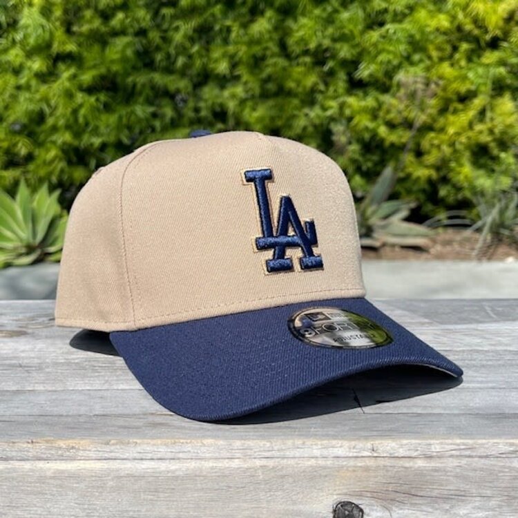 New Era LA Khaki/Navy Khaki Outline 940 A-Frame